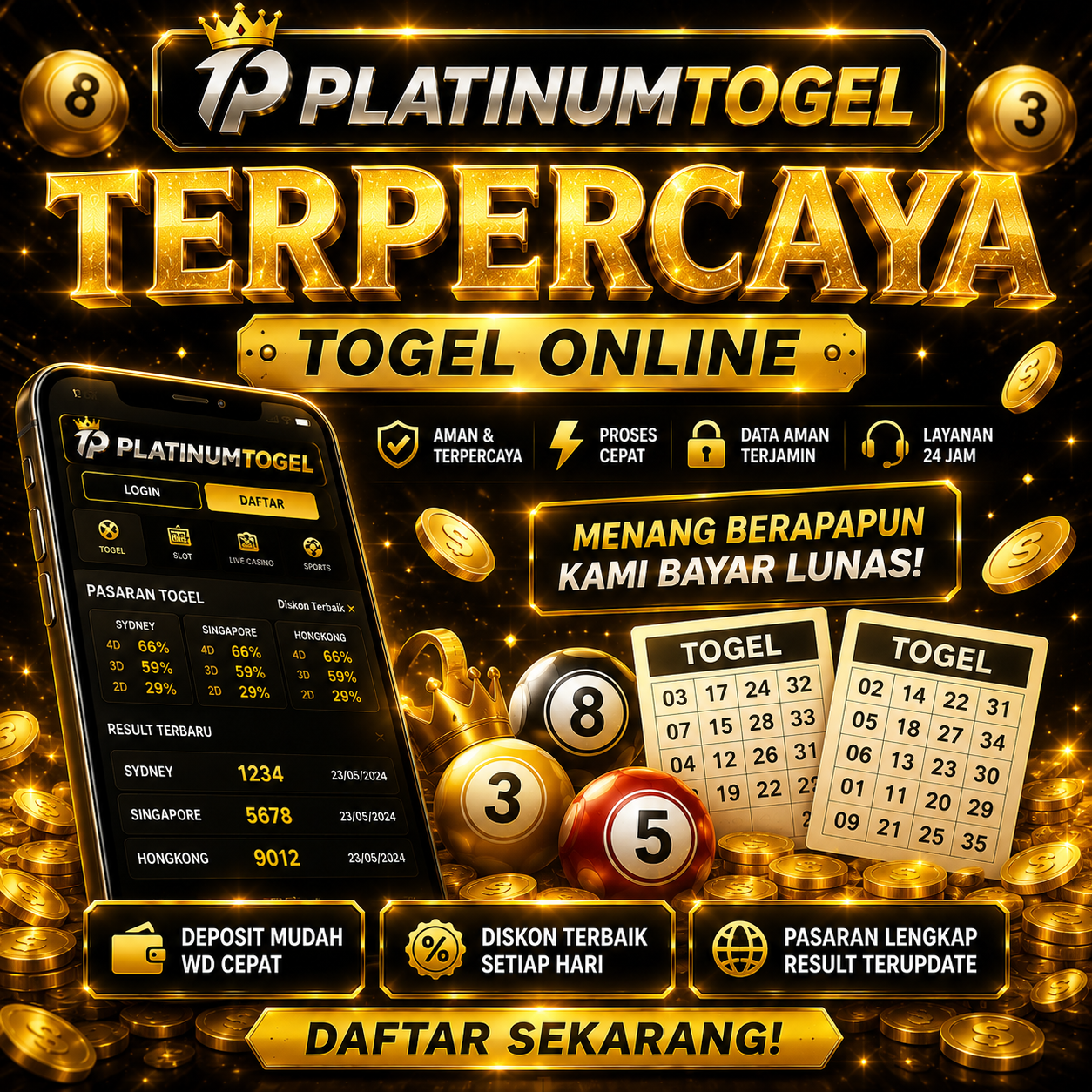 Mengenal PLATINUMTOGEL Sebagai Togel Online di Indonesia