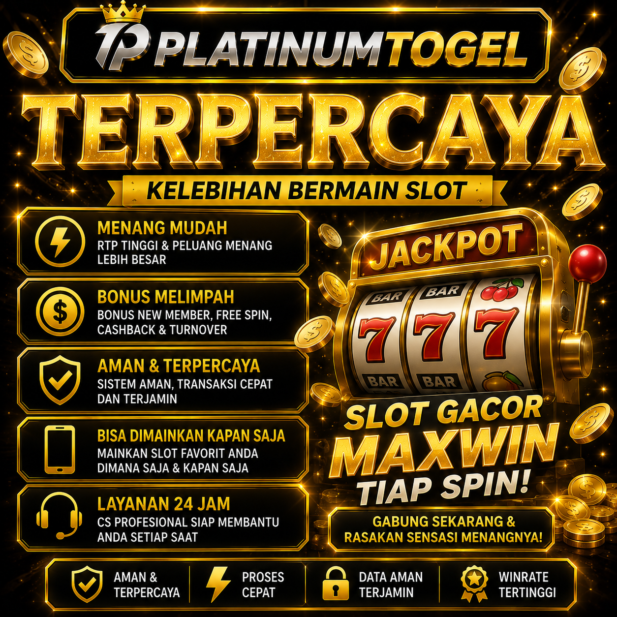 Kelebihan Permainan Slot di PLATINUMTOGEL: Fitur, Variasi, dan Pengalaman Bermain