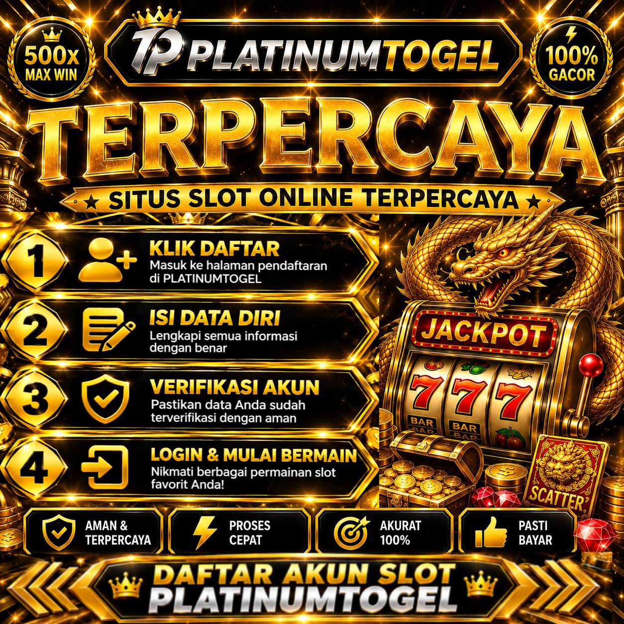 Daftar Akun Slot PLATINUMTOGEL